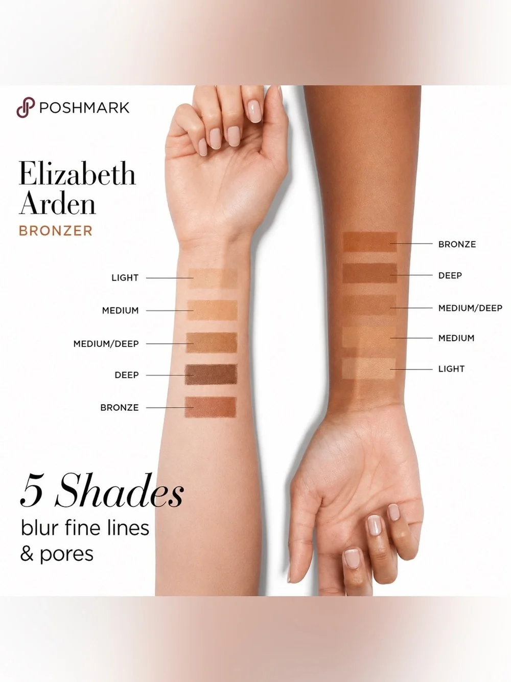 Elizabeth Arden FLAWLESS FINISH SKINCARING PRESSED POWDER IN BRONZE BRAND NEW